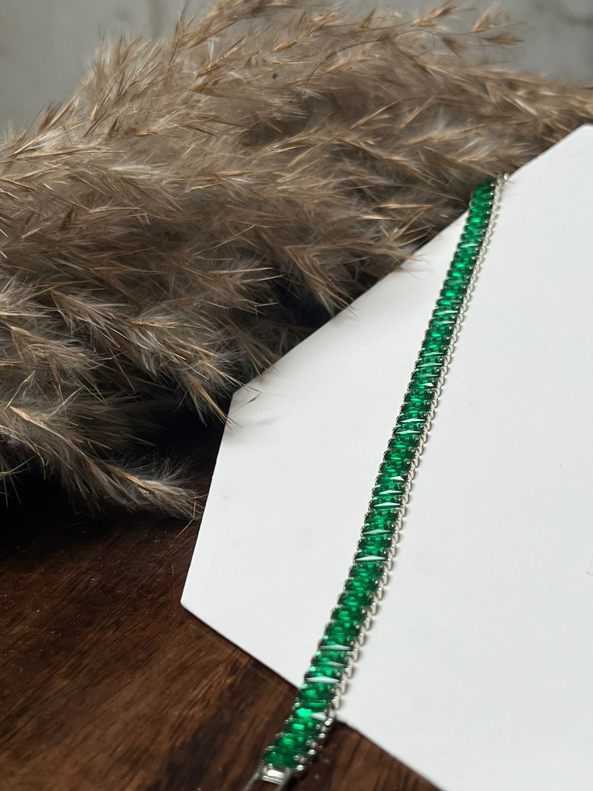 Emerald Tennis Bracelet